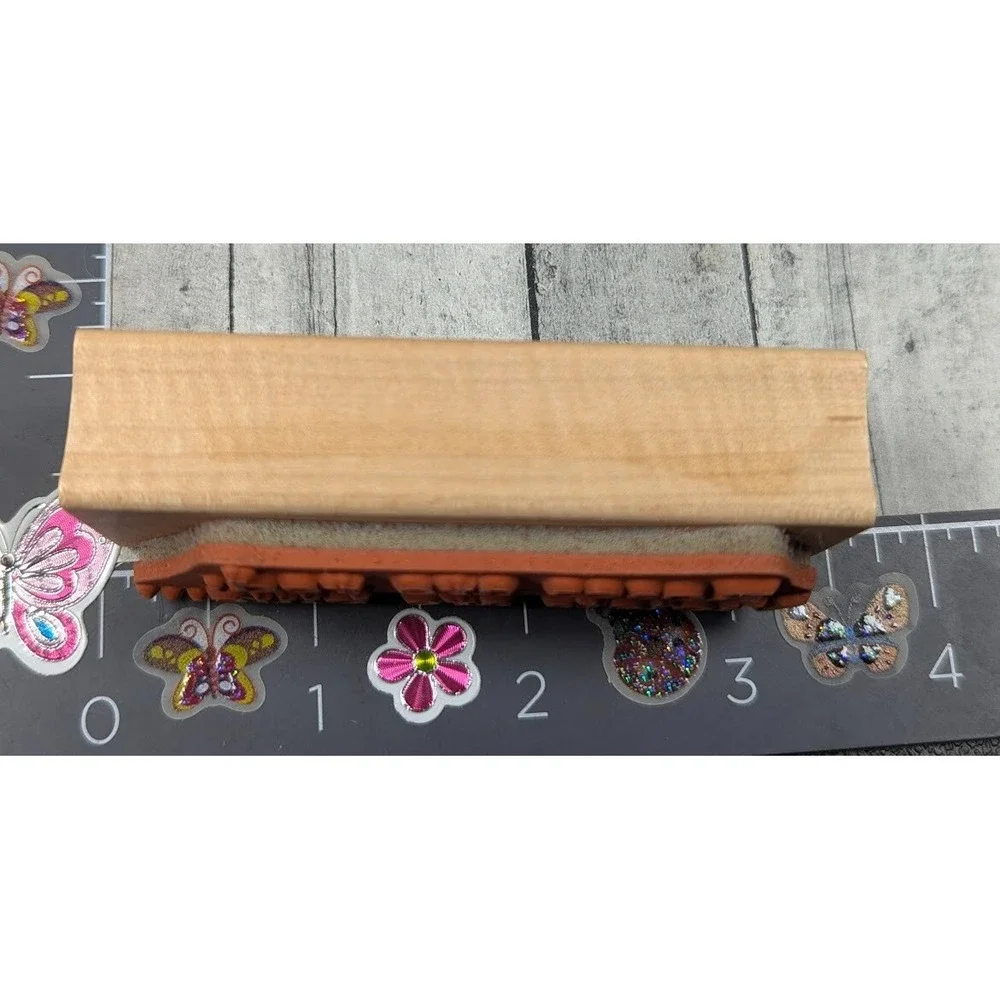 The Last Word Roses Are Red Violets Are Blue Rubber Stamp Wood #M107